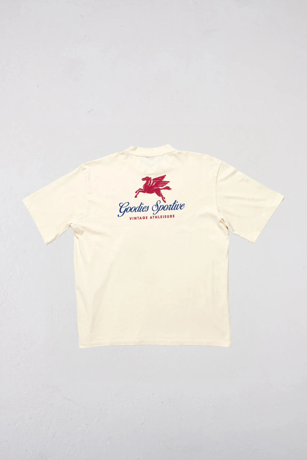 Goodies Sportive - Pegasus T-Shirt - Butter T-Shirts Goodies Sportive