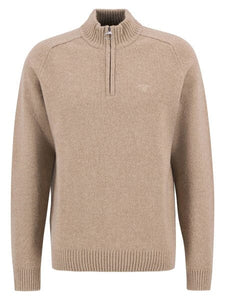 Barbour - Grangetown Half-Zip Pullover - Washed Stone Pullover Barbour