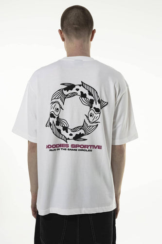 Goodies Sportive - Carp T-Shirt - White T-Shirts Goodies Sportive