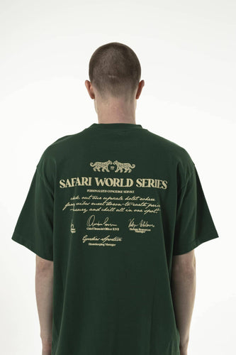 Goodies Sportive - Safari World Series T-Shirt - Green T-Shirts Goodies Sportive