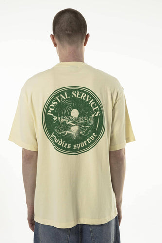 Goodies Sportive - Vintage Postal Service T-Shirt - Butter T-Shirts Goodies Sportive