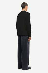 Samsøe Samsøe - Sanino Sweater - Black Pullover Samsøe Samsøe