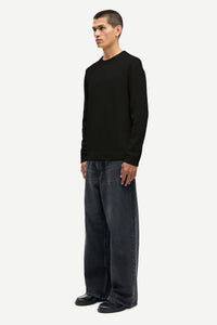 Samsøe Samsøe - Sanino Sweater - Black Pullover Samsøe Samsøe