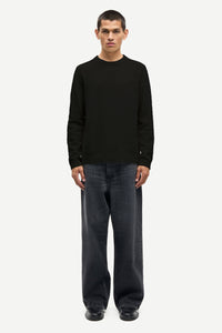 Samsøe Samsøe - Sanino Sweater - Black Pullover Samsøe Samsøe