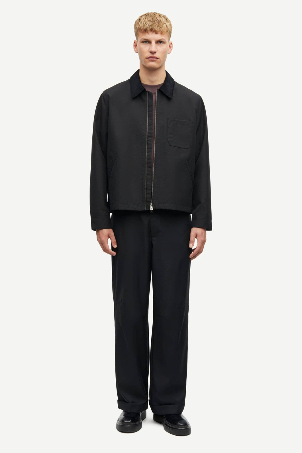Samsøe Samsøe - Sarobin Z Jacket 14265 - Black Jacken Samsøe Samsøe