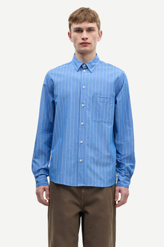 Samsøe Samsøe - Saryan J Shirt - Bright Cobalt St. Hemden Samsøe Samsøe