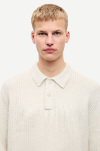 Samsøe Samsøe - Sanicolas Polo - Silver Birch Pullover Samsøe Samsøe