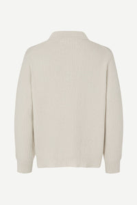 Samsøe Samsøe - Sanicolas Polo - Silver Birch Pullover Samsøe Samsøe