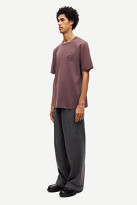 Samsøe Samsøe - Saphil T-Shirt - Washed Raisin Wallpaper T-Shirts Samsøe Samsøe