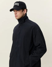 Laden Sie das Bild in den Galerie-Viewer, Les Deux - Shiny Coat - Black Jacken Les Deux
