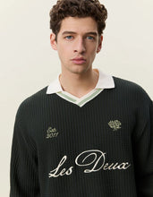Laden Sie das Bild in den Galerie-Viewer, Les Deux - Waffle LS Football Jersey - Rosin Green Sweatshirts Les Deux
