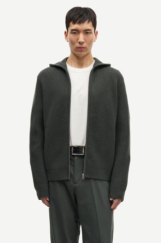 Samsøe Samsøe - Saisak Hoodie - Dark Evergreen Pullover Samsøe Samsøe