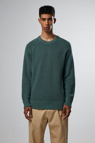 NN07 - Jacobo Gestrickt Pullover - Waldgrün Sweatshirts NN07