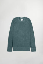 Laden Sie das Bild in den Galerie-Viewer, NN07 - Jacobo Gestrickt Pullover - Waldgrün Sweatshirts NN07
