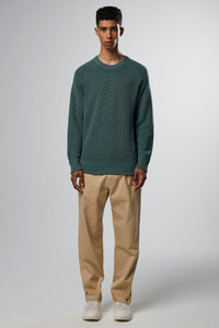 NN07 - Jacobo Gestrickt Pullover - Waldgrün Sweatshirts NN07