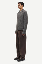Laden Sie das Bild in den Galerie-Viewer, Samsøe Samsøe - SAJOB ZIP CARDIGAN - Dark grey mel. Cardigan Samsøe Samsøe
