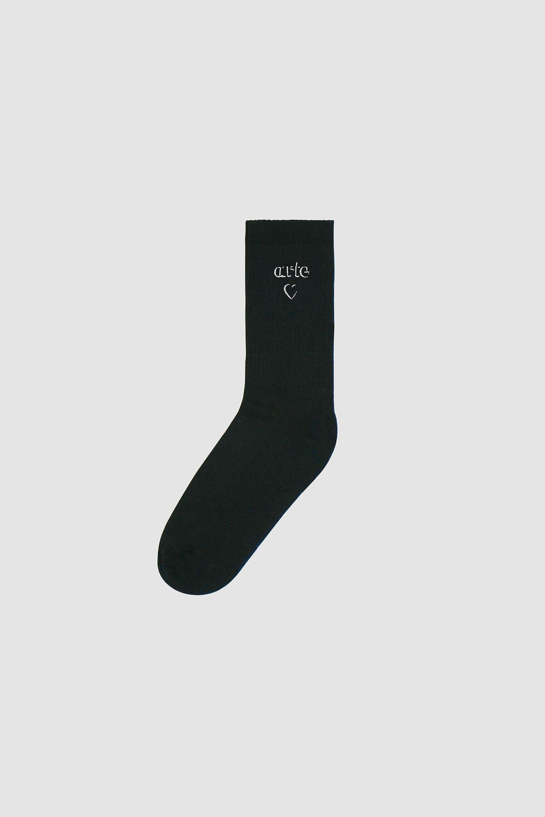 Arte Antwerp - 2025 Heart Logo Socks - Black Accessoires Arte Antwerp