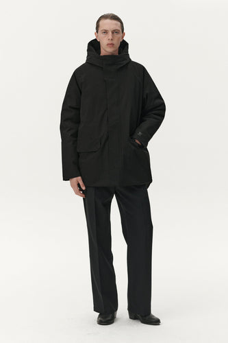 Welter Shelter - Parka Long Marinero - Black Jacken Welter Shelter