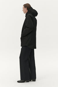 Welter Shelter - Parka Long Marinero - Black Jacken Welter Shelter