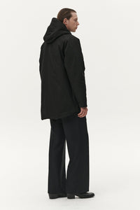 Welter Shelter - Parka Long Marinero - Black Jacken Welter Shelter
