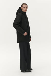 Welter Shelter - Parka Long Marinero - Black Jacken Welter Shelter