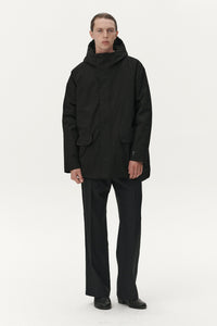 Welter Shelter - Parka Long Marinero - Black Jacken Welter Shelter