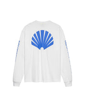 Laden Sie das Bild in den Galerie-Viewer, New Amsterdam - LOGO LONGSLEEVE - WHITE (cobalt)
