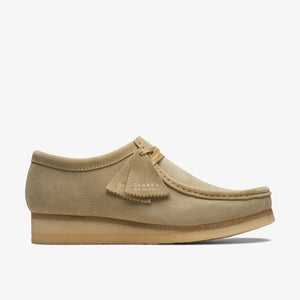 Clarks - Wallabe - Hellbraunes Veloursleder Schuhe Clarks