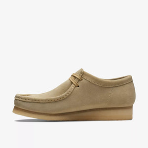 Clarks - Wallabe - Hellbraunes Veloursleder Schuhe Clarks