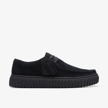Laden Sie das Bild in den Galerie-Viewer, Clarks - Torhill Lo - Schwarzes Wildleder Schuhe Clarks

