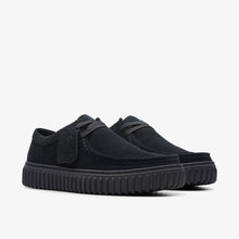 Laden Sie das Bild in den Galerie-Viewer, Clarks - Torhill Lo - Schwarzes Wildleder Schuhe Clarks
