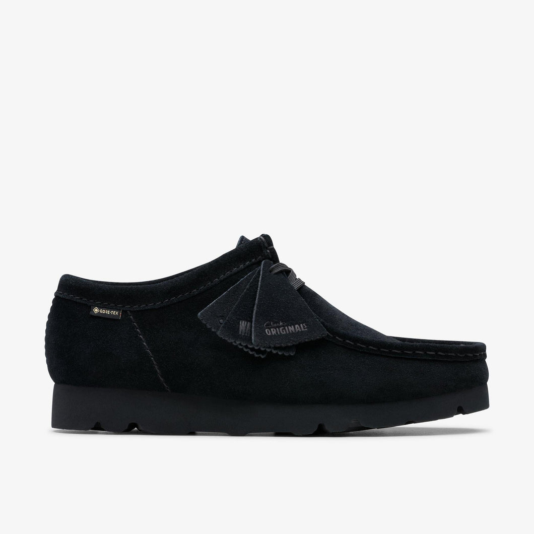 Clarks - Wallabee GORE-TEX - Black Suede