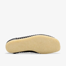 Laden Sie das Bild in den Galerie-Viewer, Clarks - WB Penny Weave - Schwarzes Leder Schuhe Clarks
