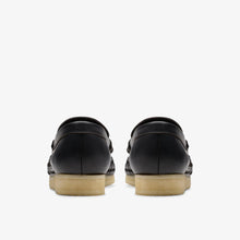 Laden Sie das Bild in den Galerie-Viewer, Clarks - WB Penny Weave - Schwarzes Leder Schuhe Clarks
