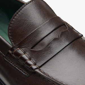 Clarks - Craft James Lo - Dunkelbraunes Leder Schuhe Clarks
