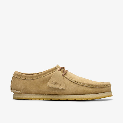Clarks - Godney Lace - Dunkles Sand-Wildleder Schuhe Clarks