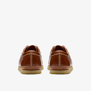 Clarks - Godney Lace - Braunes Leder Schuhe Clarks