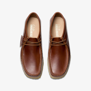 Clarks - Godney Lace - Braunes Leder Schuhe Clarks