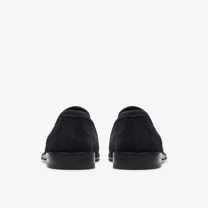 Clarks - CraftArlo Step - Dunkelblaues Veloursleder Schuhe Clarks