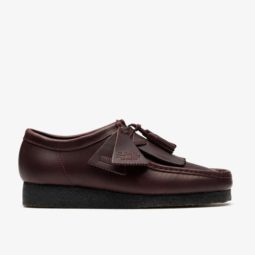 Clarks - Wallabee - Purple Grape Leather Schuhe Clarks