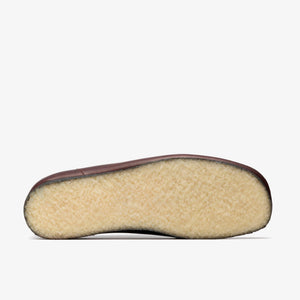 Clarks - Wallabee - Purple Grape Leather Schuhe Clarks