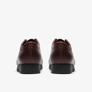 Clarks - Wallabee - Purple Grape Leather Schuhe Clarks