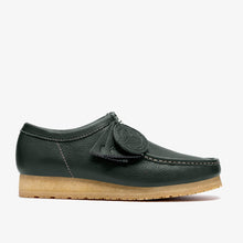 Laden Sie das Bild in den Galerie-Viewer, Clarks - Wallabee RB - Dunkelgrünes Lede Schuhe Clarks
