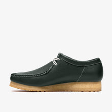 Laden Sie das Bild in den Galerie-Viewer, Clarks - Wallabee RB - Dunkelgrünes Lede Schuhe Clarks
