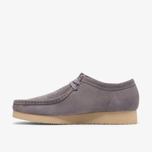 Laden Sie das Bild in den Galerie-Viewer, Clarks - Wallabee - Graues Veloursleder Schuhe Clarks
