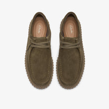 Laden Sie das Bild in den Galerie-Viewer, Clarks - Torhill Lo - Olivgrünes Veloursleder
