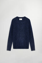 Laden Sie das Bild in den Galerie-Viewer, NN07 - Lee Wollmischung Pullover - Navyblau Sweatshirts NN07
