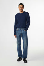Laden Sie das Bild in den Galerie-Viewer, NN07 - Lee Wollmischung Pullover - Navyblau Sweatshirts NN07
