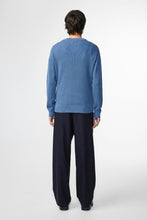 Laden Sie das Bild in den Galerie-Viewer, NN07 - Kevin Bio-Baumwolle Pullover - Beringmeer-Blau Sweatshirts NN07
