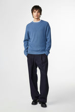 Laden Sie das Bild in den Galerie-Viewer, NN07 - Kevin Bio-Baumwolle Pullover - Beringmeer-Blau Sweatshirts NN07
